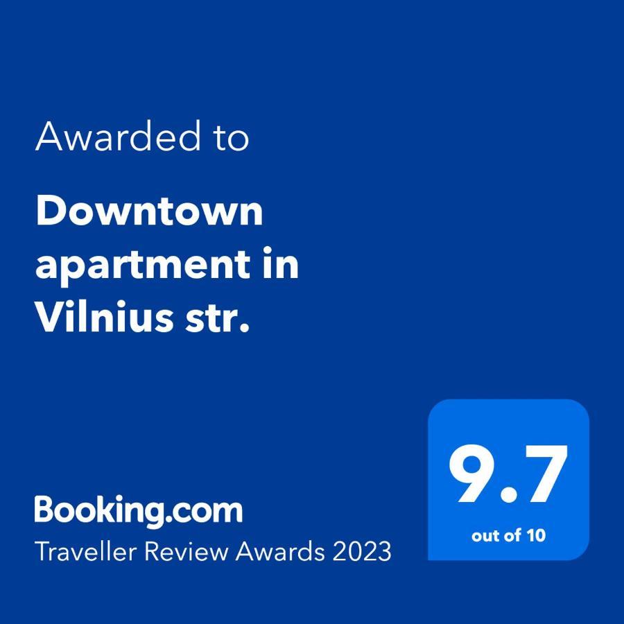 Downtown Apartment In Vilnius Str. المظهر الخارجي الصورة